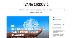 Desktop Screenshot of ivanacirkovic.com
